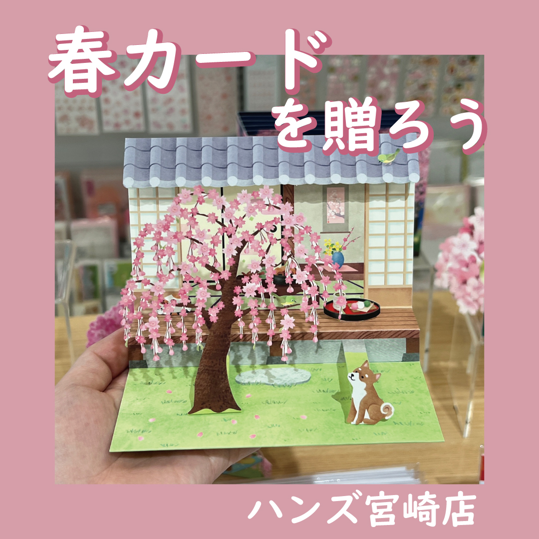 【宮崎店】おすすめの春カード
